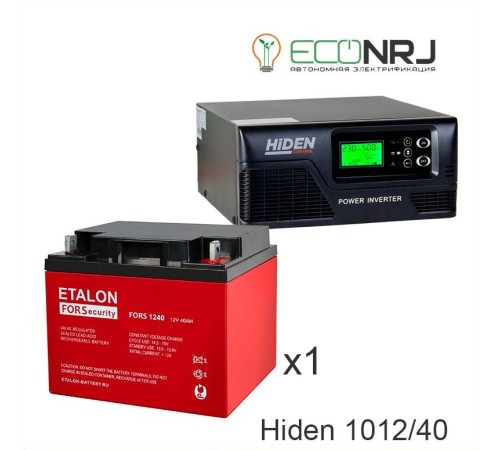 ИБП Hiden Control HPS20-1012 + ETALON FORS 1240