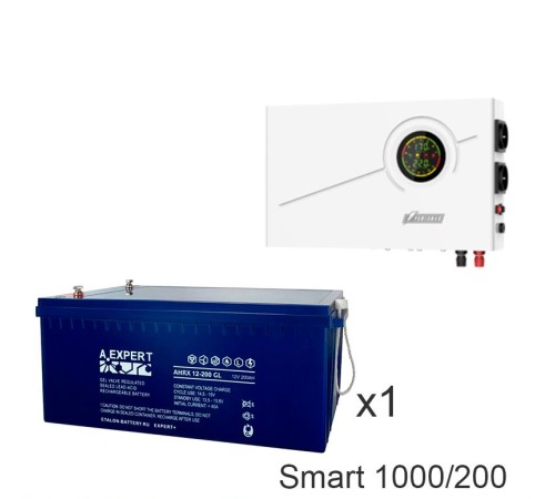 ИБП Powerman Smart 1000 INV + ETALON AHRX 12-200 GL