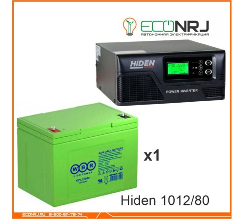 ИБП Hiden Control HPS20-1012 + WBR GPL12800