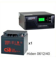 ИБП Hiden Control HPS20-0612 + CSB GP12400