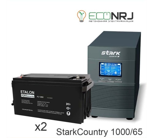 Stark Country 1000 Online, 16А + ETALON FS 1265