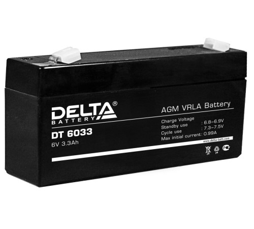 Аккумуляторная батарея Delta DT 6033