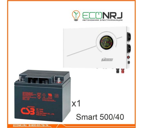 ИБП Powerman Smart 500 INV + CSB GP12400