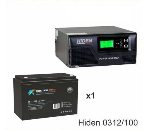 ИБП Hiden Control HPS20-0312 + ВОСТОК PRO СХ-12100