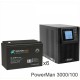 ИБП POWERMAN ONLINE 3000 Plus + ВОСТОК PRO СК-12100