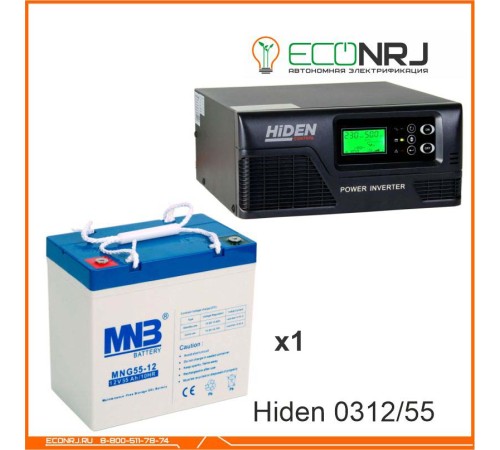 ИБП Hiden Control HPS20-0312 + MNB MNG55-12