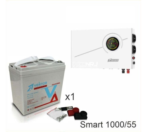 ИБП Powerman Smart 1000 INV + Vektor GL 12-55