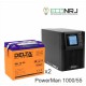 ИБП POWERMAN ONLINE 1000 Plus + Delta GEL 12-55