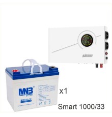 ИБП Powerman Smart 1000 INV + MNB MNG33-12