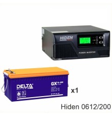 ИБП Hiden Control HPS20-0612 + Delta GX 12-200