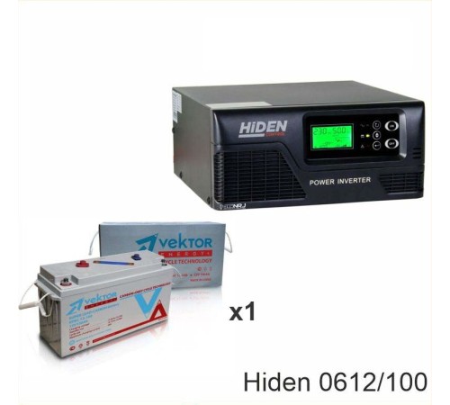 ИБП Hiden Control HPS20-0612 + Vektor VPbC 12-100