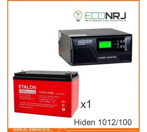 ИБП Hiden Control HPS20-1012 + ETALON FORS 12100