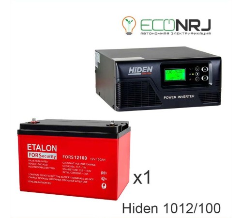 ИБП Hiden Control HPS20-1012 + ETALON FORS 12100