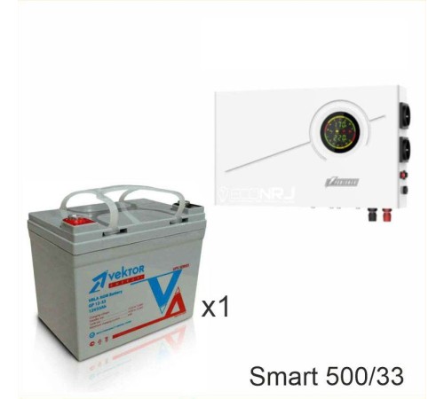 ИБП Powerman Smart 500 INV + Vektor GL 12-33