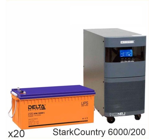 Stark Country 6000 Online, 12А + Delta DTM 12200 L