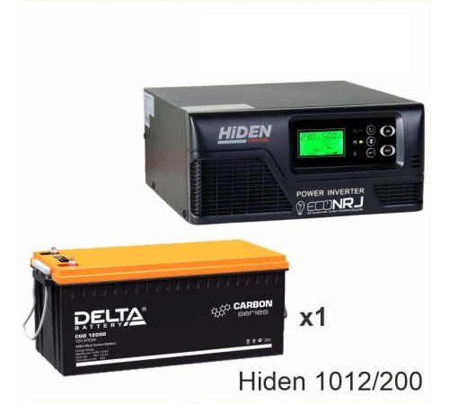 ИБП Hiden Control HPS20-1012 + Delta CGD 12200