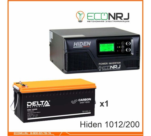 ИБП Hiden Control HPS20-1012 + Delta CGD 12200