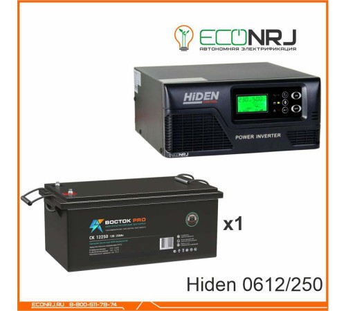 ИБП Hiden Control HPS20-0612 + ВОСТОК PRO СК-12250