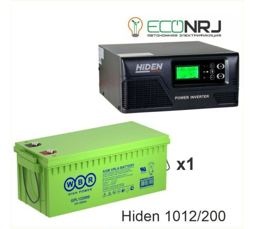 ИБП Hiden Control HPS20-1012 + WBR GPL122000