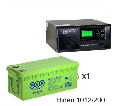 ИБП Hiden Control HPS20-1012 + WBR GPL122000