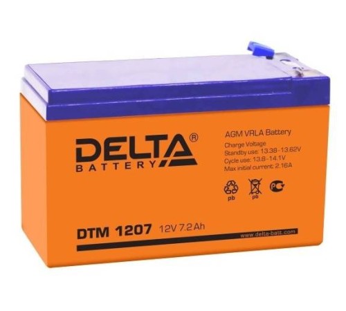 Аккумуляторная батарея Delta DTM 1207