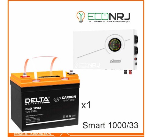 ИБП Powerman Smart 1000 INV + Delta CGD 1233