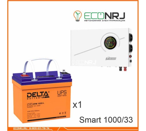 ИБП Powerman Smart 1000 INV + Delta DTM 1233 L