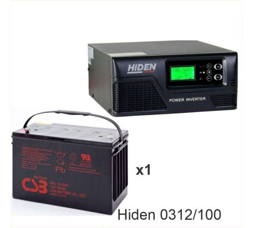 ИБП Hiden Control HPS20-0312 + CSB GPL121000