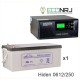 ИБП Hiden Control HPS20-0612 + LEOCH DJM12250