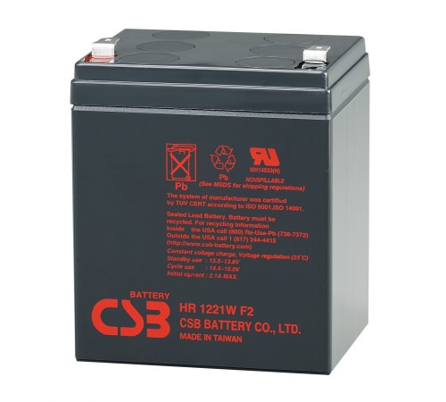 Аккумуляторная батарея CSB HR1221W F2