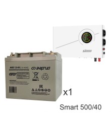 ИБП Powerman Smart 500 INV + Энергия АКБ 12-40 