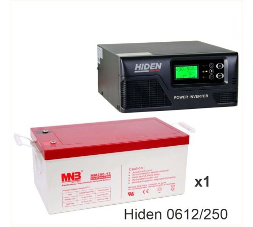 ИБП Hiden Control HPS20-0612 + MNB MМ250-12