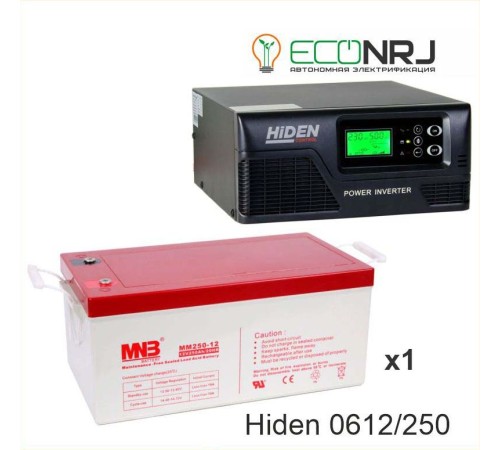 ИБП Hiden Control HPS20-0612 + MNB MМ250-12