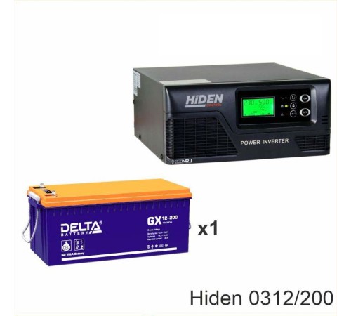 ИБП Hiden Control HPS20-0312 + Delta GX 12-200