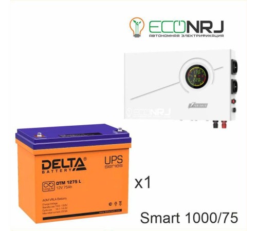 ИБП Powerman Smart 1000 INV + Delta DTM 1275 L