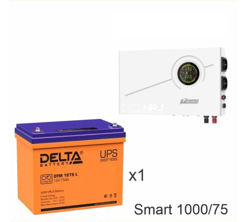 ИБП Powerman Smart 1000 INV + Delta DTM 1275 L