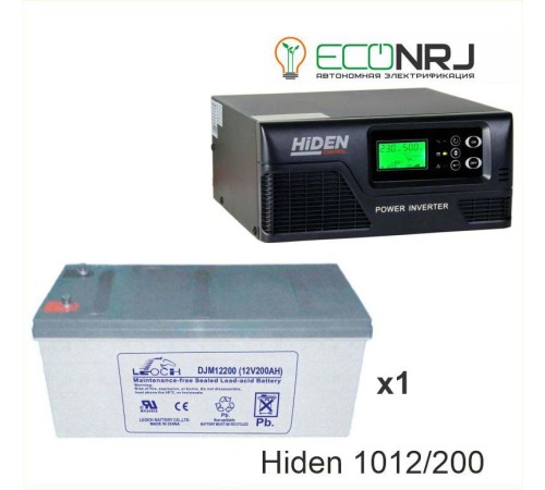 ИБП Hiden Control HPS20-1012 + LEOCH DJM12200