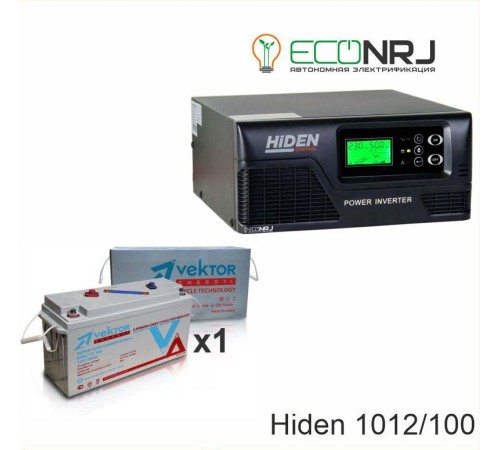 ИБП Hiden Control HPS20-1012 + Vektor VPbC 12-100