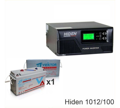 ИБП Hiden Control HPS20-1012 + Vektor VPbC 12-100