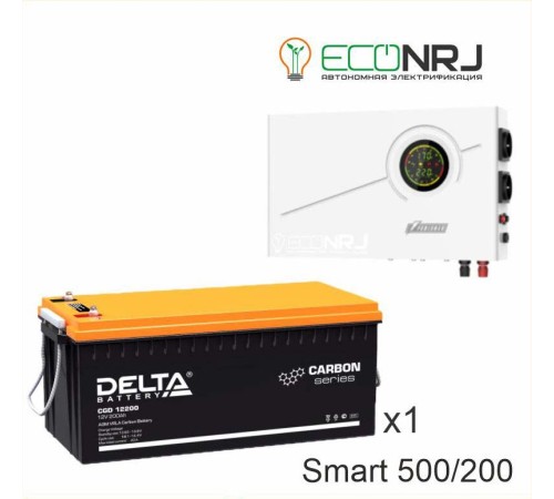 ИБП Powerman Smart 500 INV + Delta CGD 12200