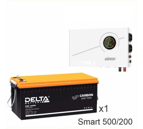 ИБП Powerman Smart 500 INV + Delta CGD 12200