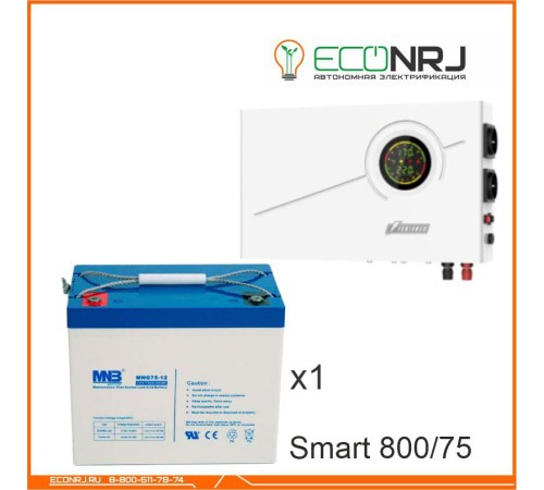 ИБП Powerman Smart 800 INV + MNB MNG75-12