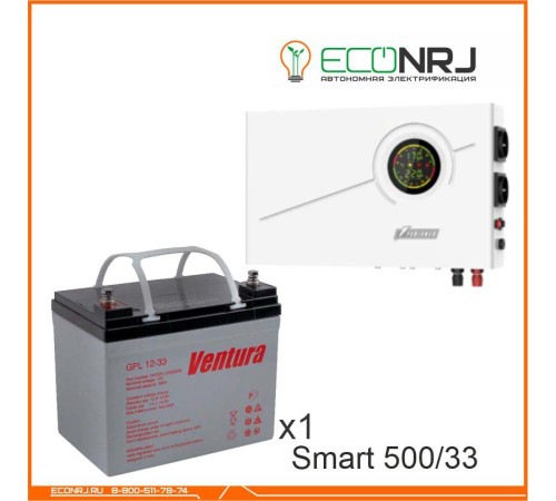 ИБП Powerman Smart 500 INV + Ventura GPL 12-33