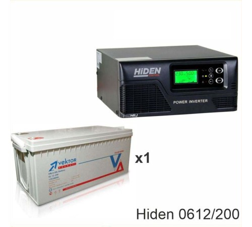 ИБП Hiden Control HPS20-0612 + Vektor GL 12-200