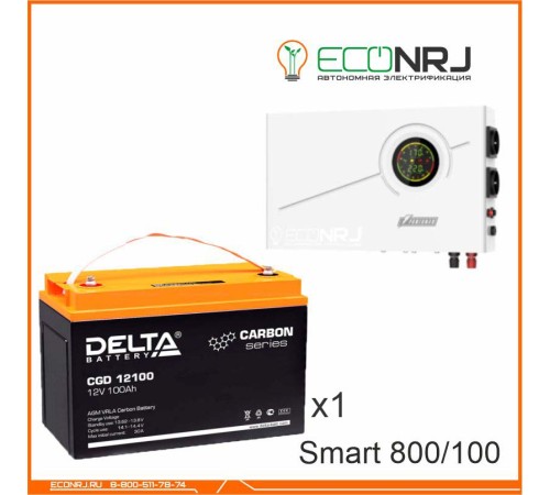 ИБП Powerman Smart 800 INV + Delta CGD 12100