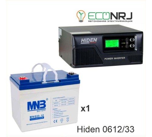 ИБП Hiden Control HPS20-0612 + MNB MNG33-12