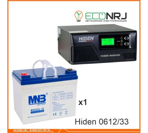 ИБП Hiden Control HPS20-0612 + MNB MNG33-12