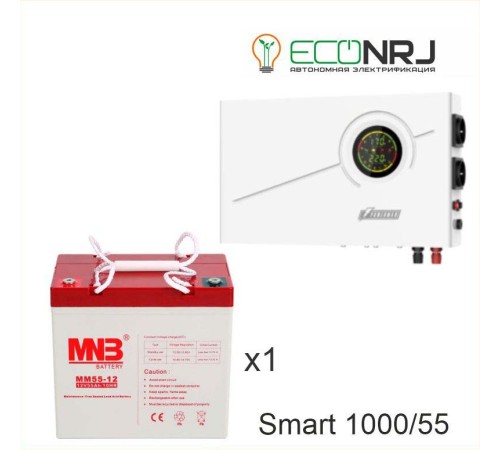 ИБП Powerman Smart 1000 INV + MNB MМ55-12