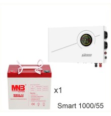 ИБП Powerman Smart 1000 INV + MNB MМ55-12