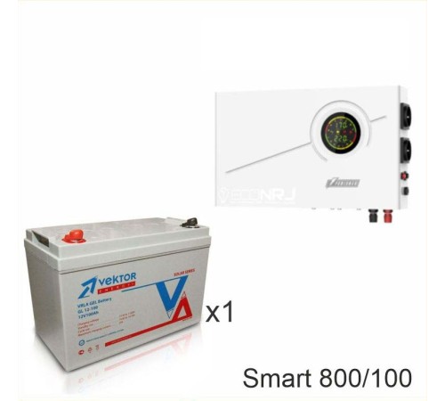 ИБП Powerman Smart 800 INV + Vektor GL 12-100